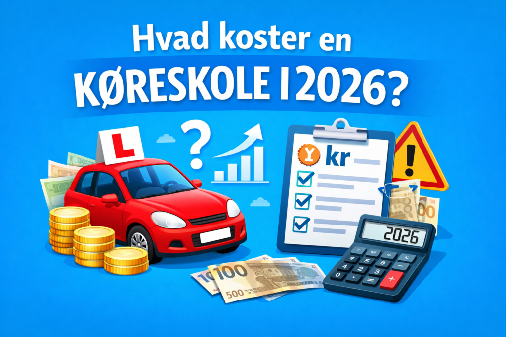 Hvad koster det at tage kørekort?